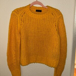Cozy Yellow Sweater